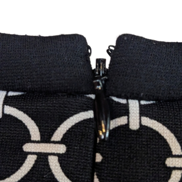 Michael Kors Geometric Print Sheath Dress – Size L - Picture 6 of 8